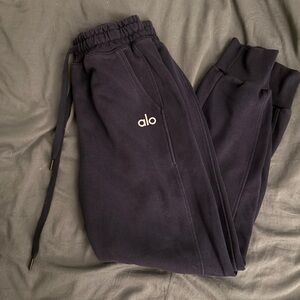 ALO Dark Navy Blue Joggers